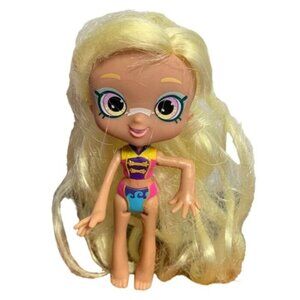 Shopkins Shoppie Sandi Shores Blonde Doll 5" - Summer Fun Beach Theme